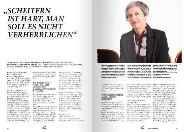Dr. Ruth Reitmeier interviewt Verena Florian